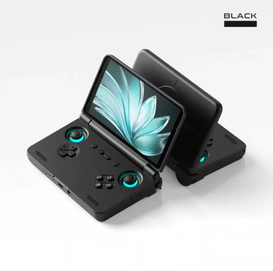 Retroid Pocket Flip2 Game Console 1080p Folding Game Console 5.5 Inch AMOLED Screen Handheld Game Machine with an Adreno 650 GPU
