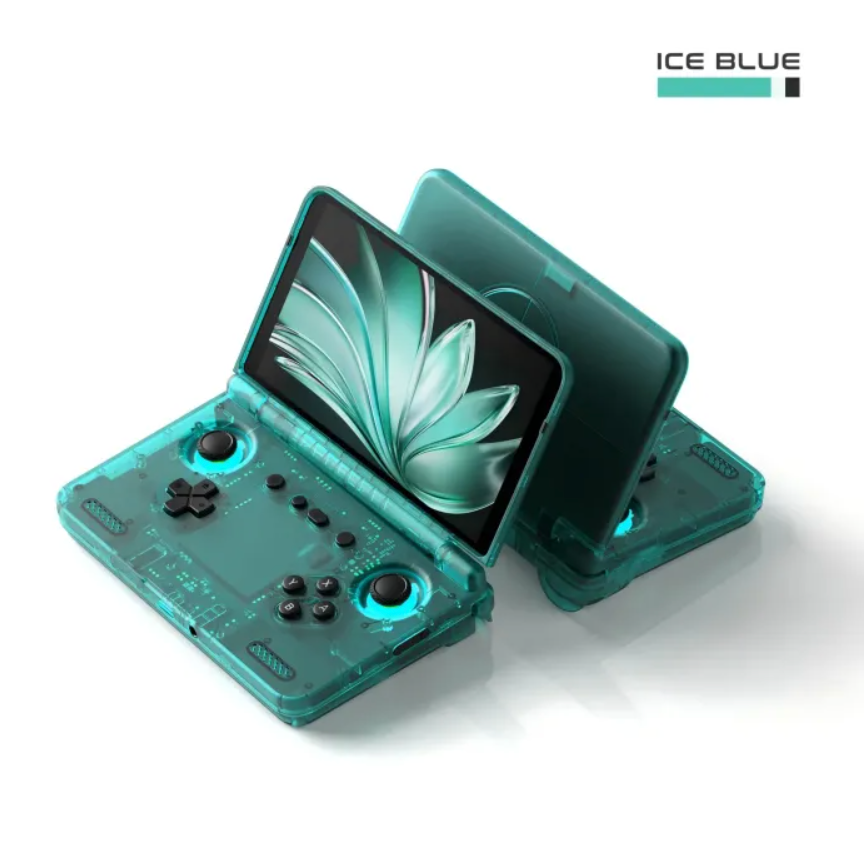 Retroid Pocket Flip2 Game Console 1080p Folding Game Console 5.5 Inch AMOLED Screen Handheld Game Machine with an Adreno 650 GPU