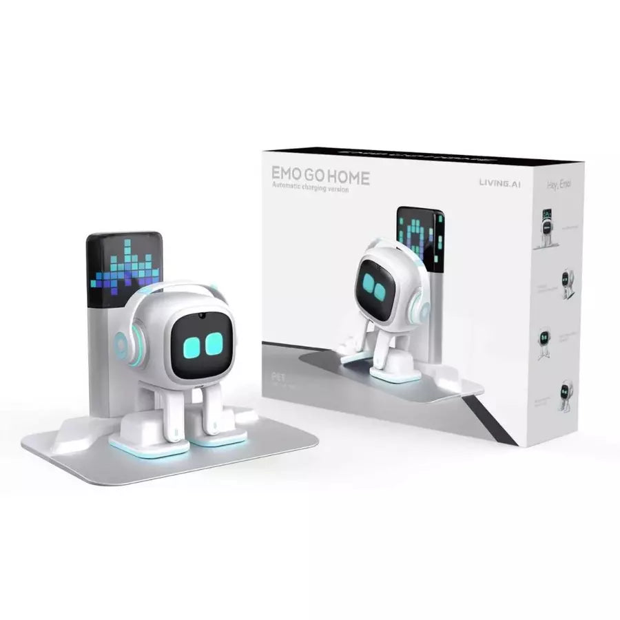 EMO Go Home AI Desktop Pet Robot with EMO Smart Lighting