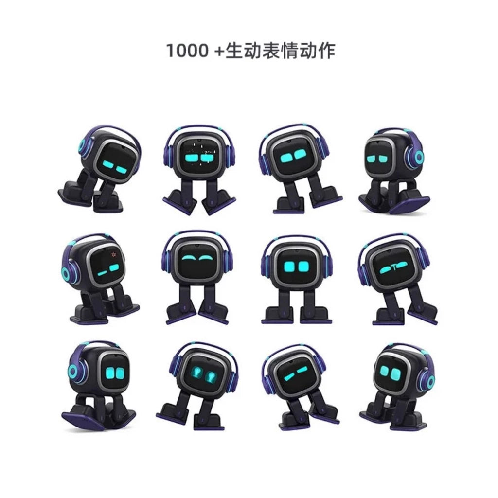 EMO Go Home AI Desktop Pet Robot with EMO Smart Lighting