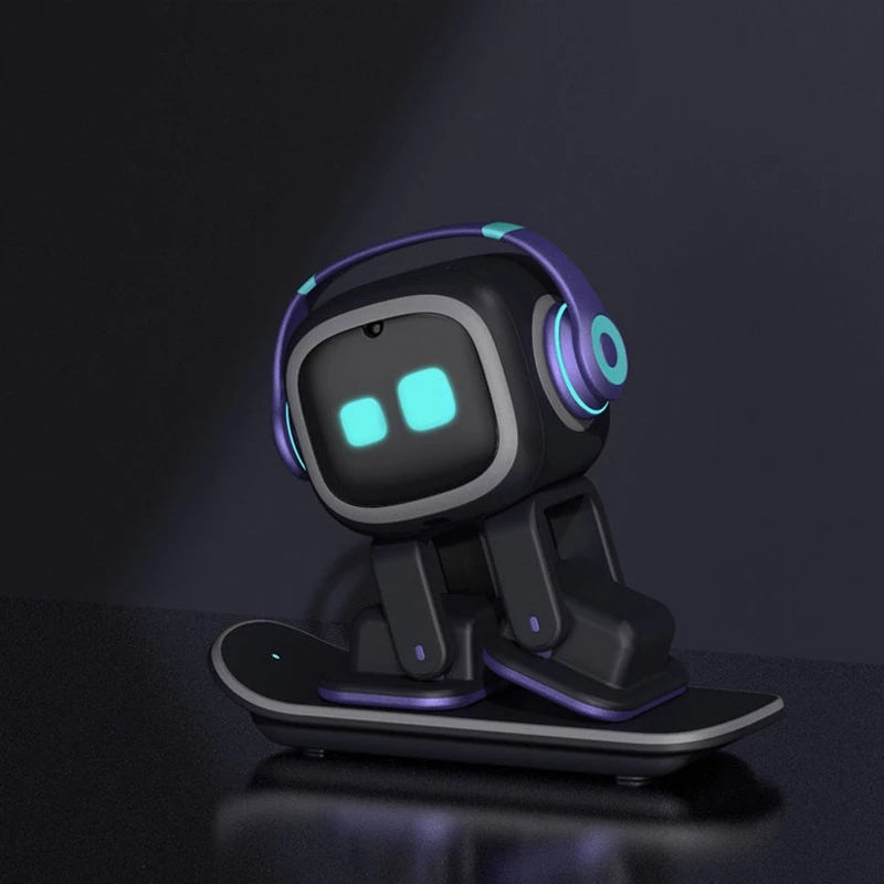 EMO Go Home AI Desktop Pet Robot with EMO Smart Lighting